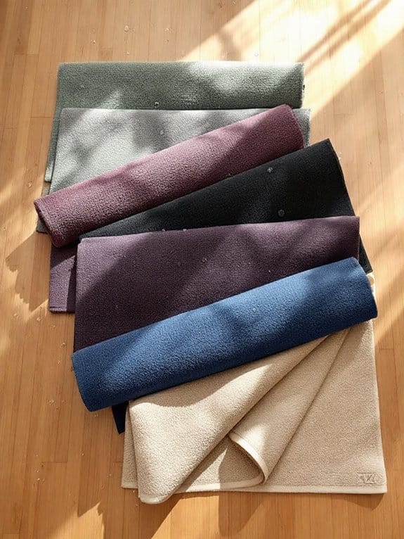 choosing non skid yoga towel