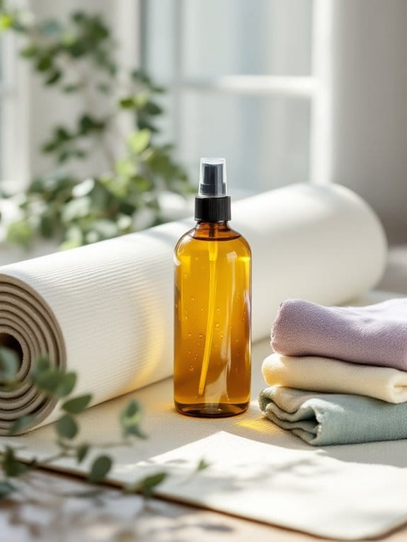 choosing yoga mat cleaner