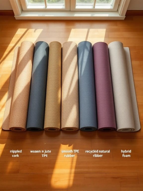 choosing yoga mat material