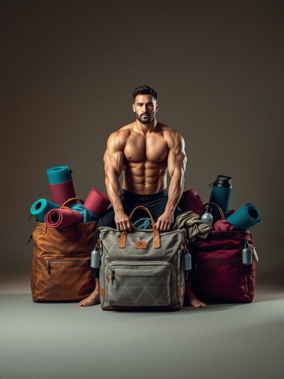 durable spacious yoga bags