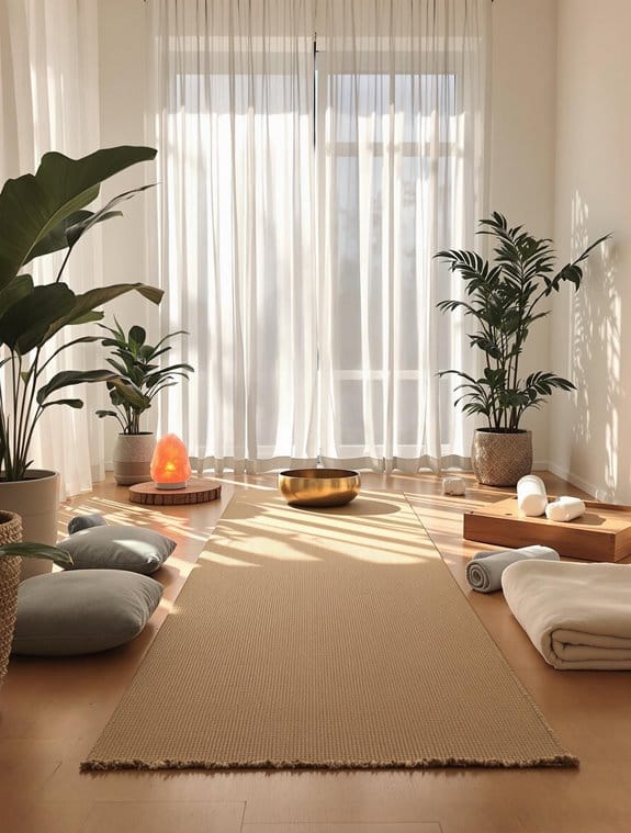 ideal yoga room essentials