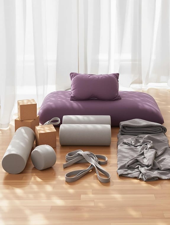 selecting ideal yoga props