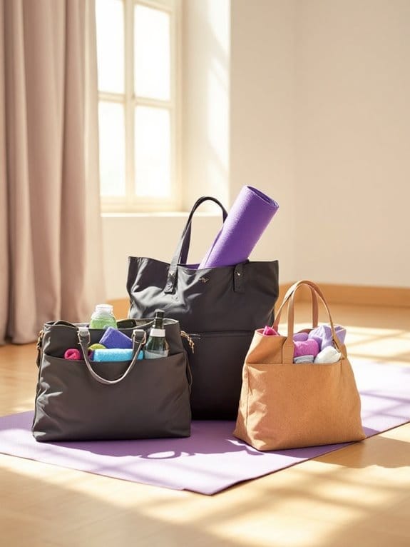 selecting the ideal yoga tote