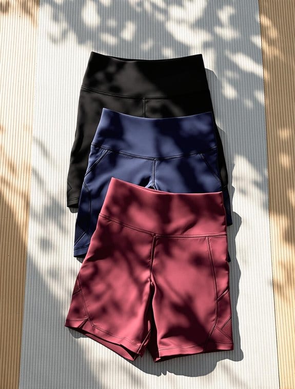 top women s hot yoga shorts